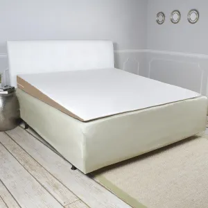 Avana Inclined Memory Foam Mattress Topper Wedge Pillow with Cooling Tencel Rayon Cover, King-Size
