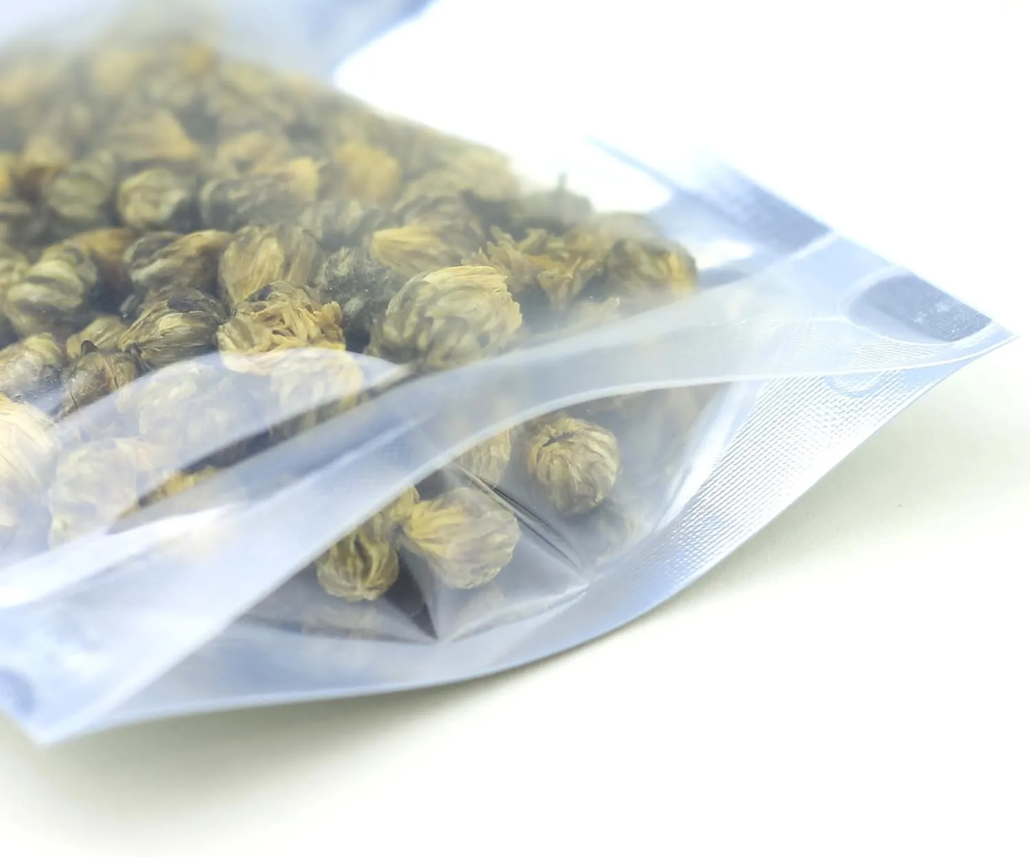 AwePackage Clear White Resealable Smell Proof Foil Pouch Bag - Airtight Zipper (50, 4 x 6-1/2 (Quarter))
