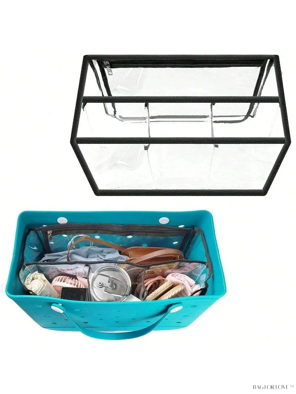 BagForLove - Clear Insert Organizer for Ladies' Accessories