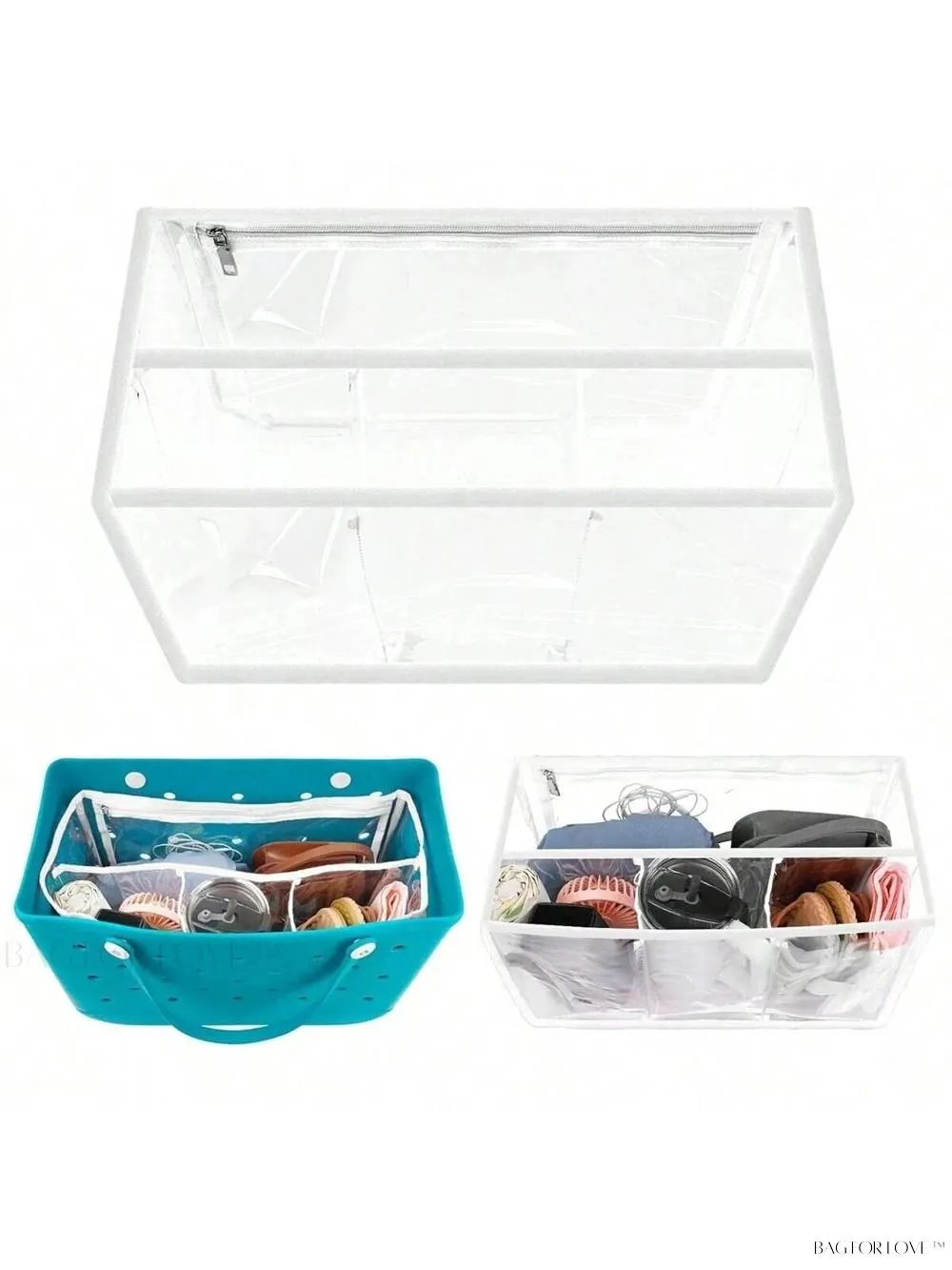 BagForLove - Clear Insert Organizer for Ladies' Accessories
