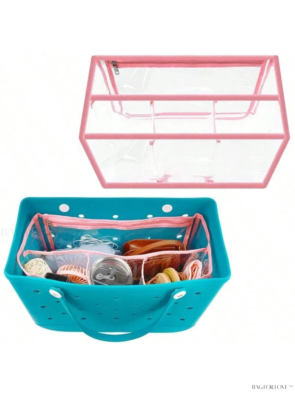 BagForLove - Clear Insert Organizer for Ladies' Accessories