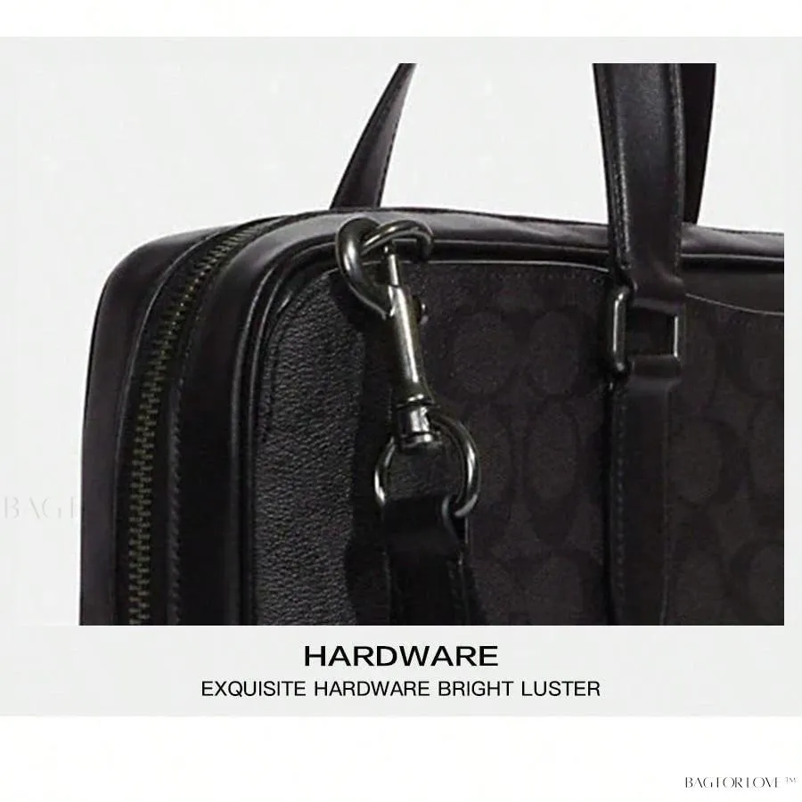 BagForLove - Large Laptop Messenger Bag in Signature Canvas