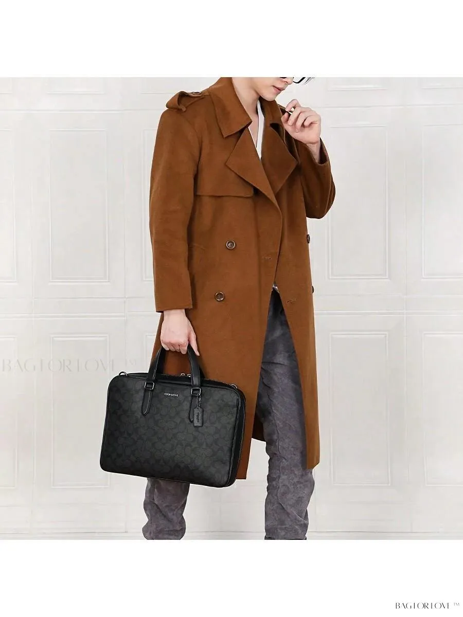 BagForLove - Large Laptop Messenger Bag in Signature Canvas