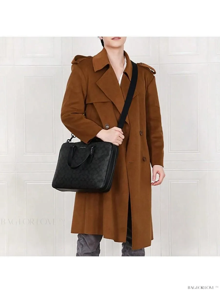 BagForLove - Large Laptop Messenger Bag in Signature Canvas
