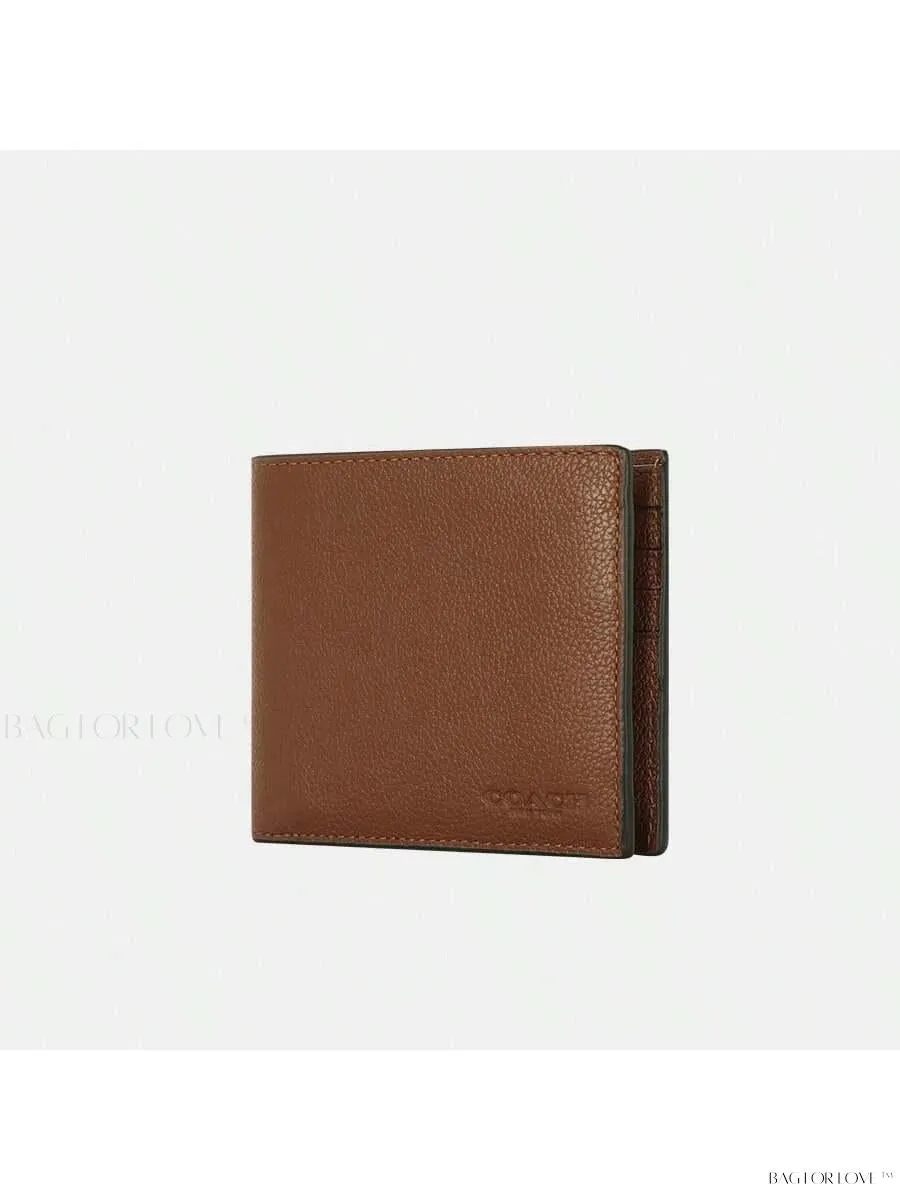 BagForLove - Short Folded Leather Wallet with Detachable Card Slot