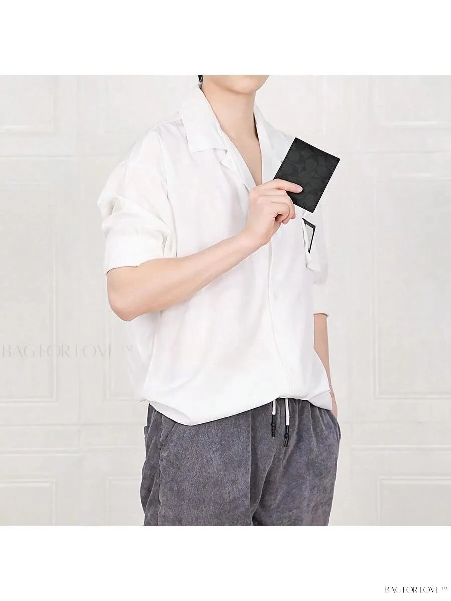 BagForLove - Short Folded Leather Wallet with Detachable Card Slot