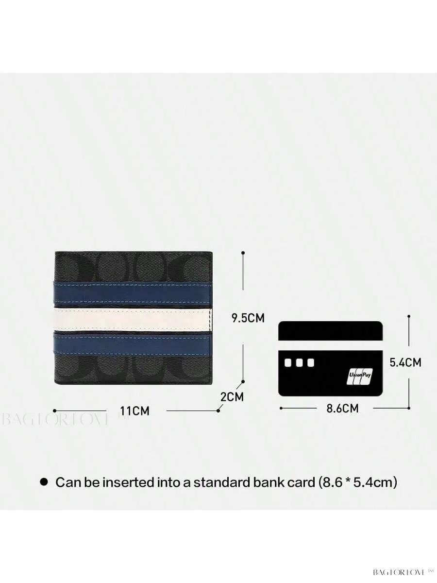 BagForLove - Short Folded Leather Wallet with Detachable Card Slot
