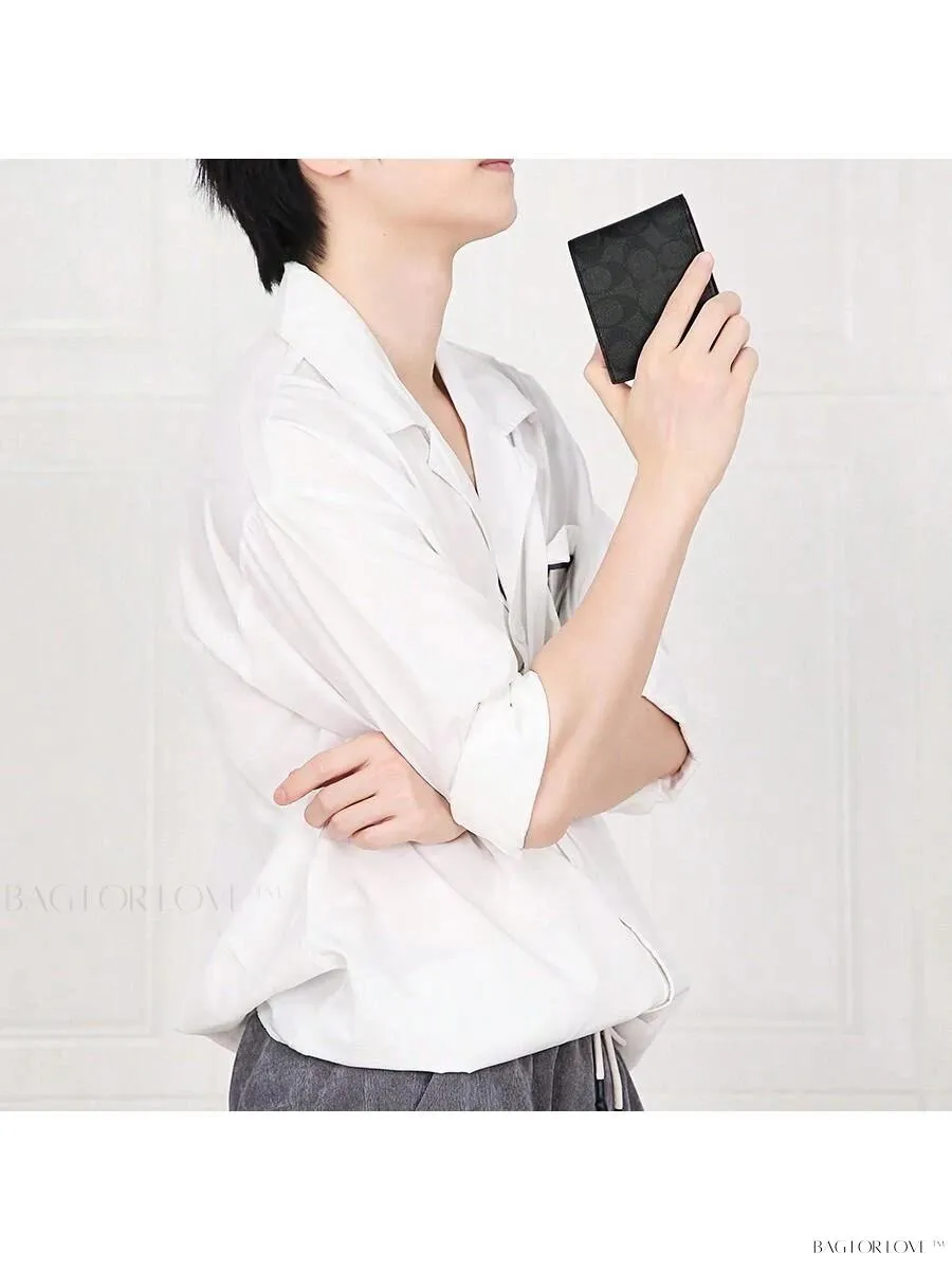 BagForLove - Short Folded Leather Wallet with Detachable Card Slot