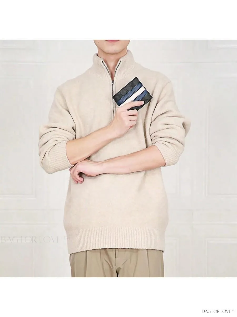 BagForLove - Short Folded Leather Wallet with Detachable Card Slot
