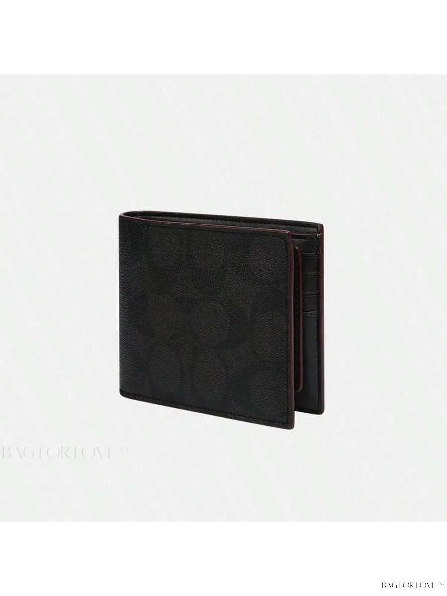 BagForLove - Short Folded Leather Wallet with Detachable Card Slot