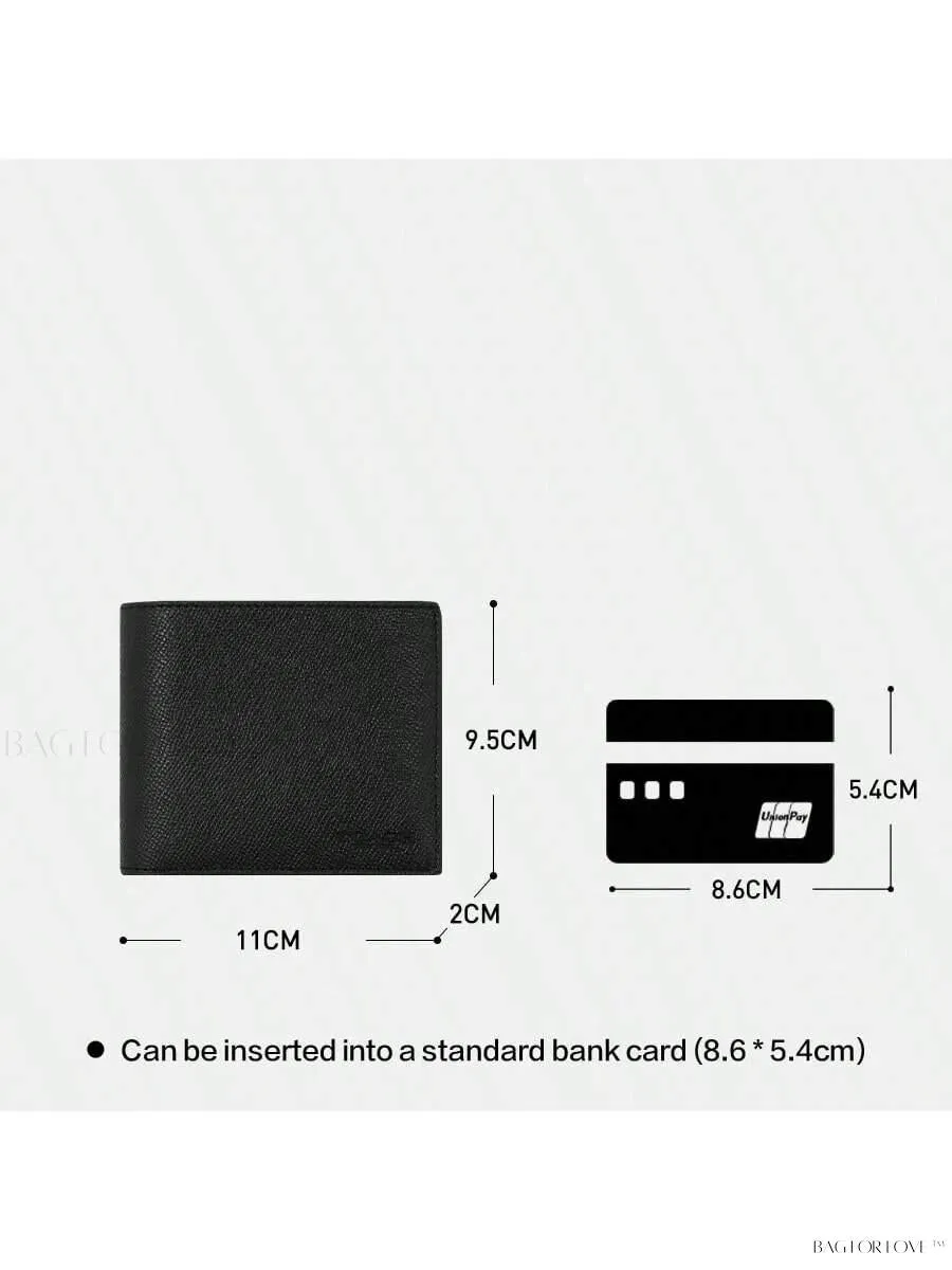 BagForLove - Short Folded Leather Wallet with Detachable Card Slot