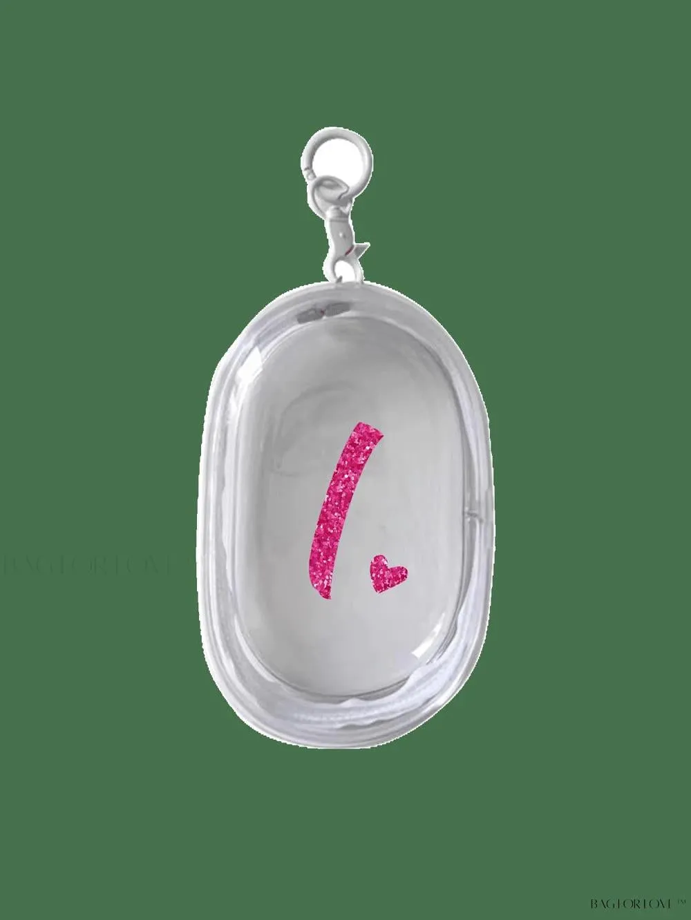 BagForLove - Transparent Travel Essentials Pouch with Zipper Closure