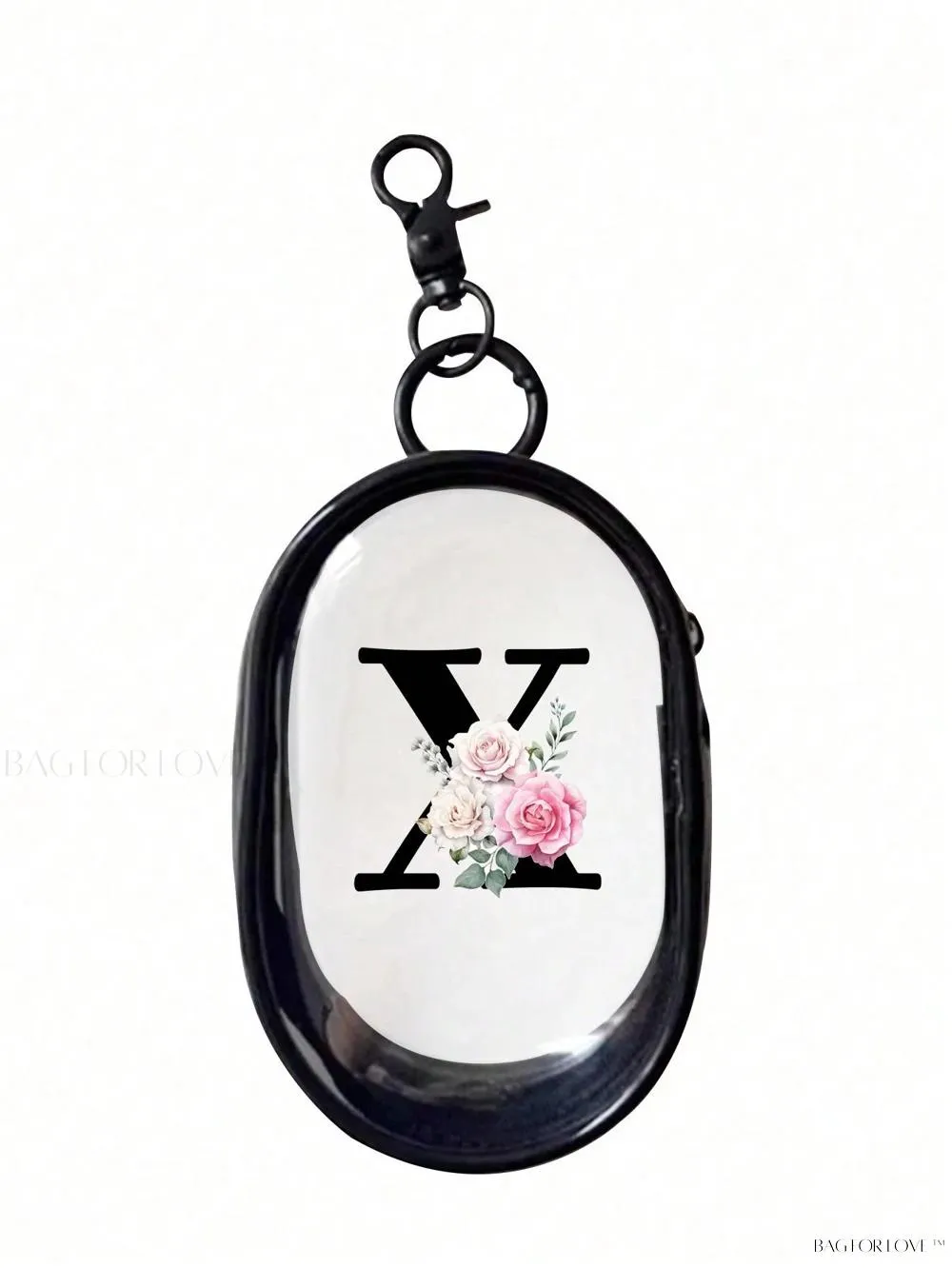 BagForLove - Transparent Travel Essentials Pouch with Zipper Closure
