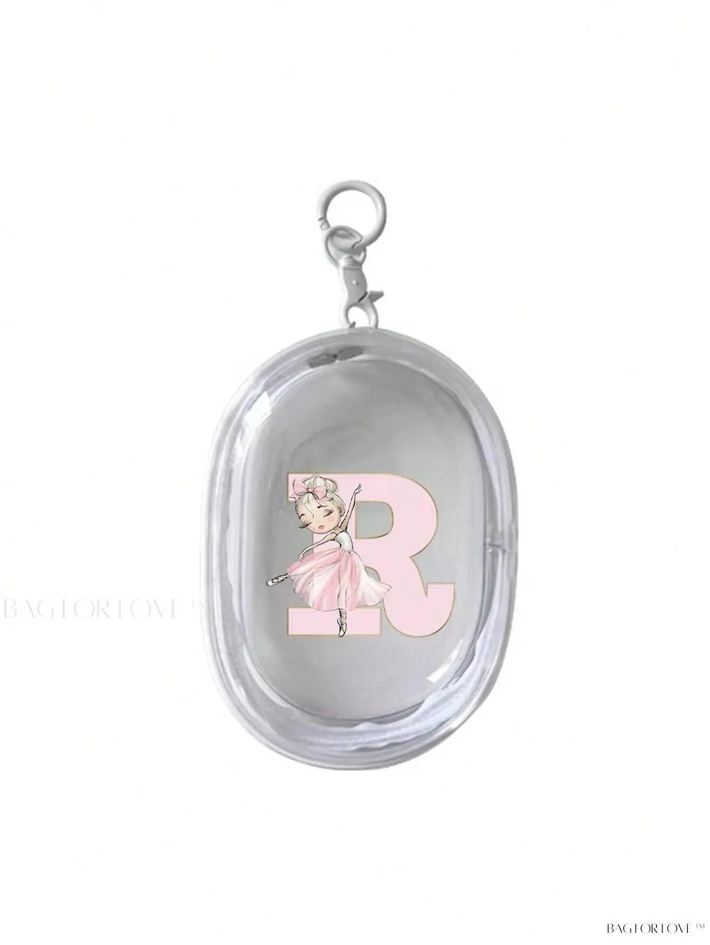 BagForLove - Transparent Travel Essentials Pouch with Zipper Closure
