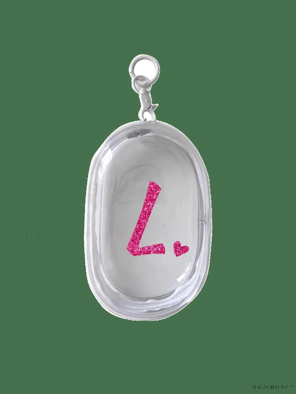 BagForLove - Transparent Travel Essentials Pouch with Zipper Closure