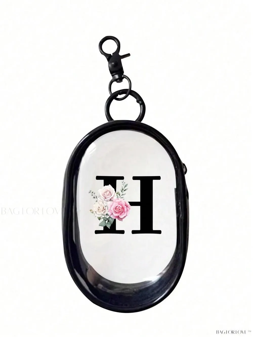 BagForLove - Transparent Travel Essentials Pouch with Zipper Closure