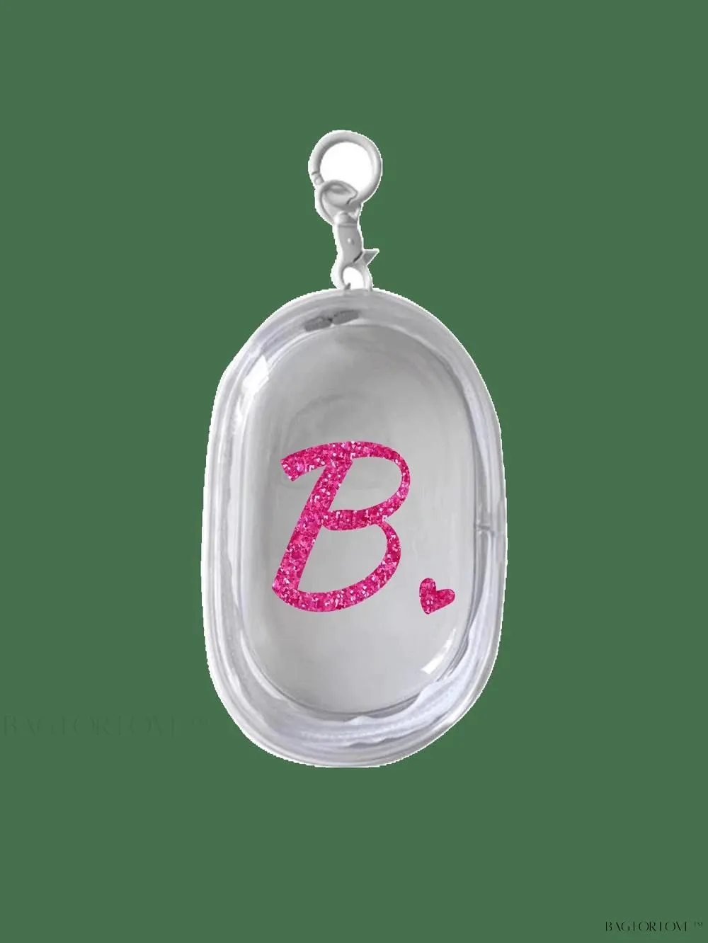 BagForLove - Transparent Travel Essentials Pouch with Zipper Closure