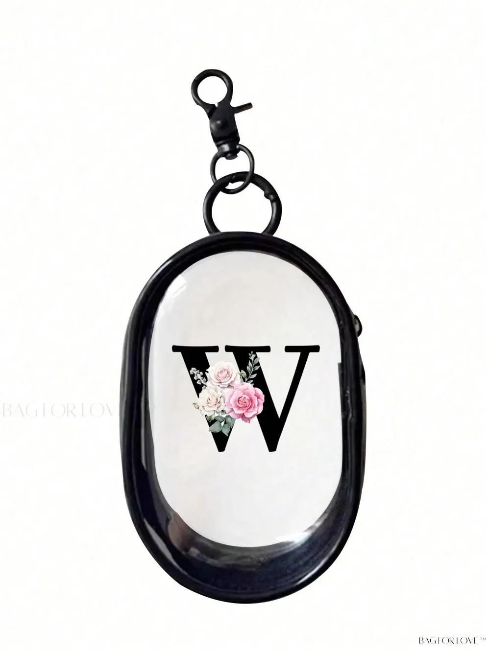 BagForLove - Transparent Travel Essentials Pouch with Zipper Closure