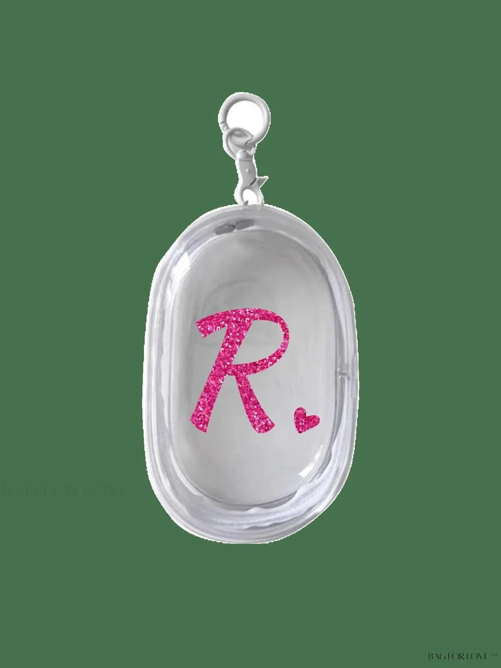 BagForLove - Transparent Travel Essentials Pouch with Zipper Closure