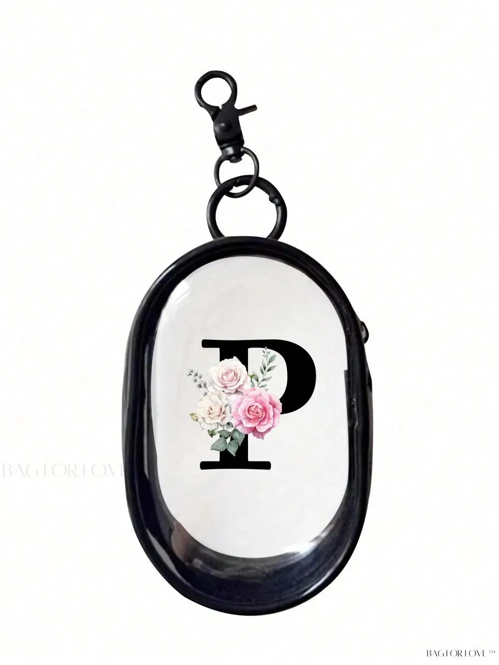 BagForLove - Transparent Travel Essentials Pouch with Zipper Closure