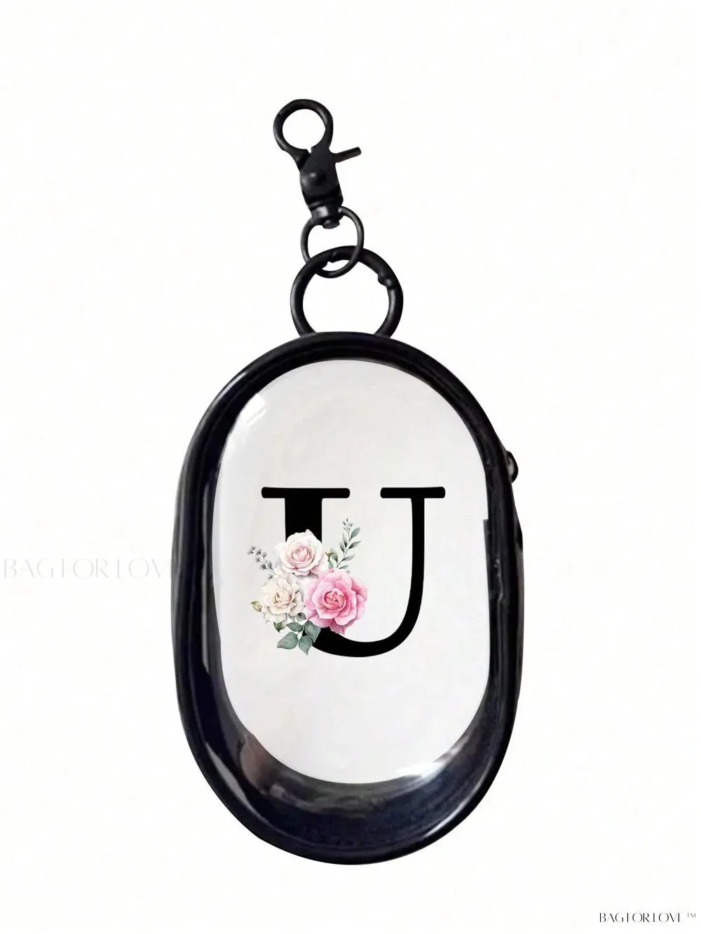 BagForLove - Transparent Travel Essentials Pouch with Zipper Closure