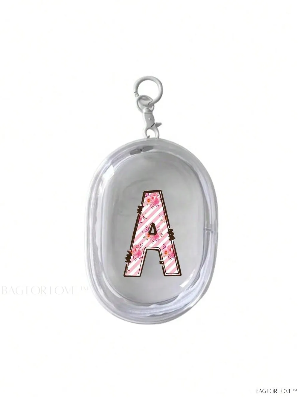 BagForLove - Transparent Travel Essentials Pouch with Zipper Closure
