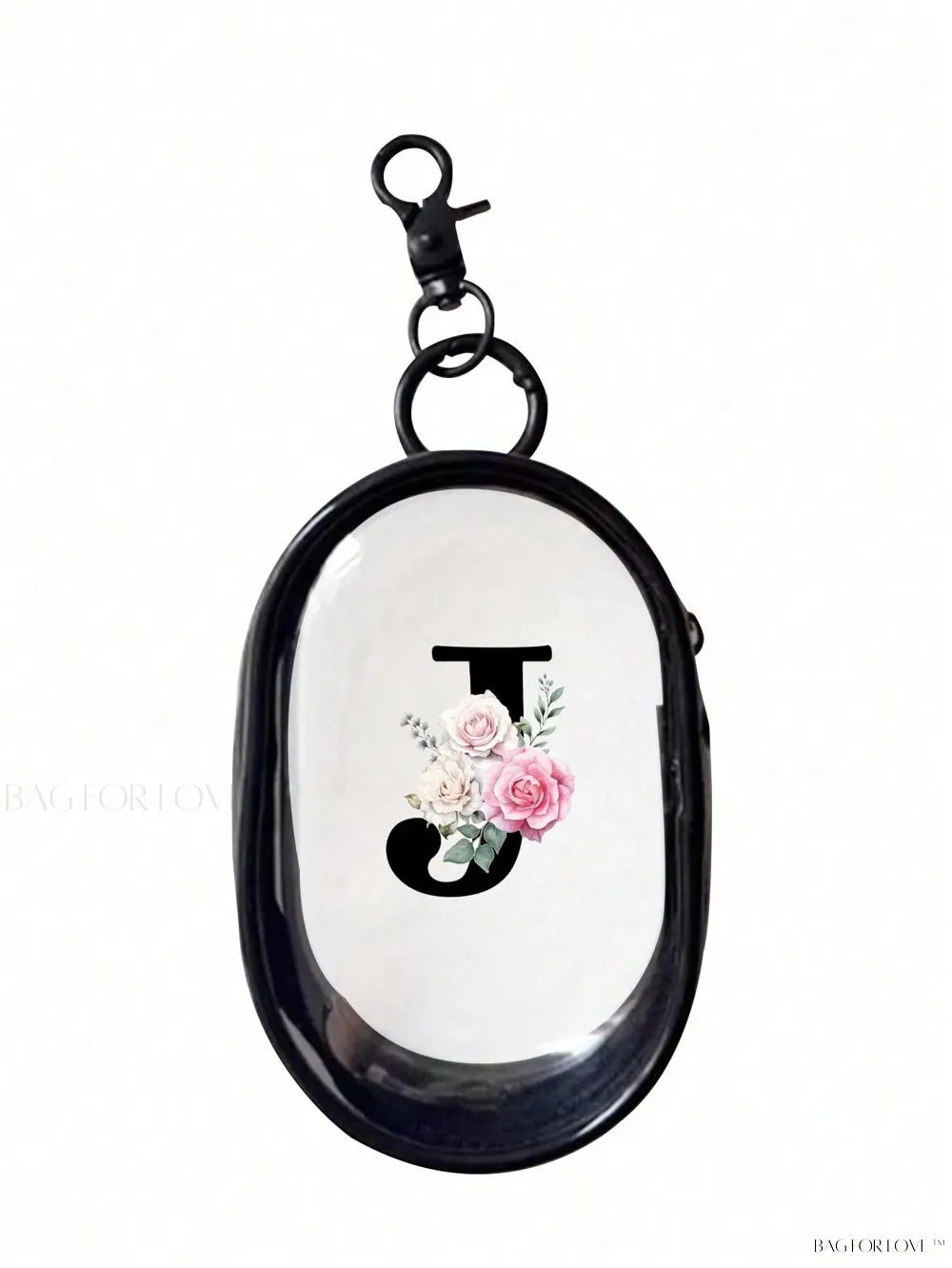 BagForLove - Transparent Travel Essentials Pouch with Zipper Closure
