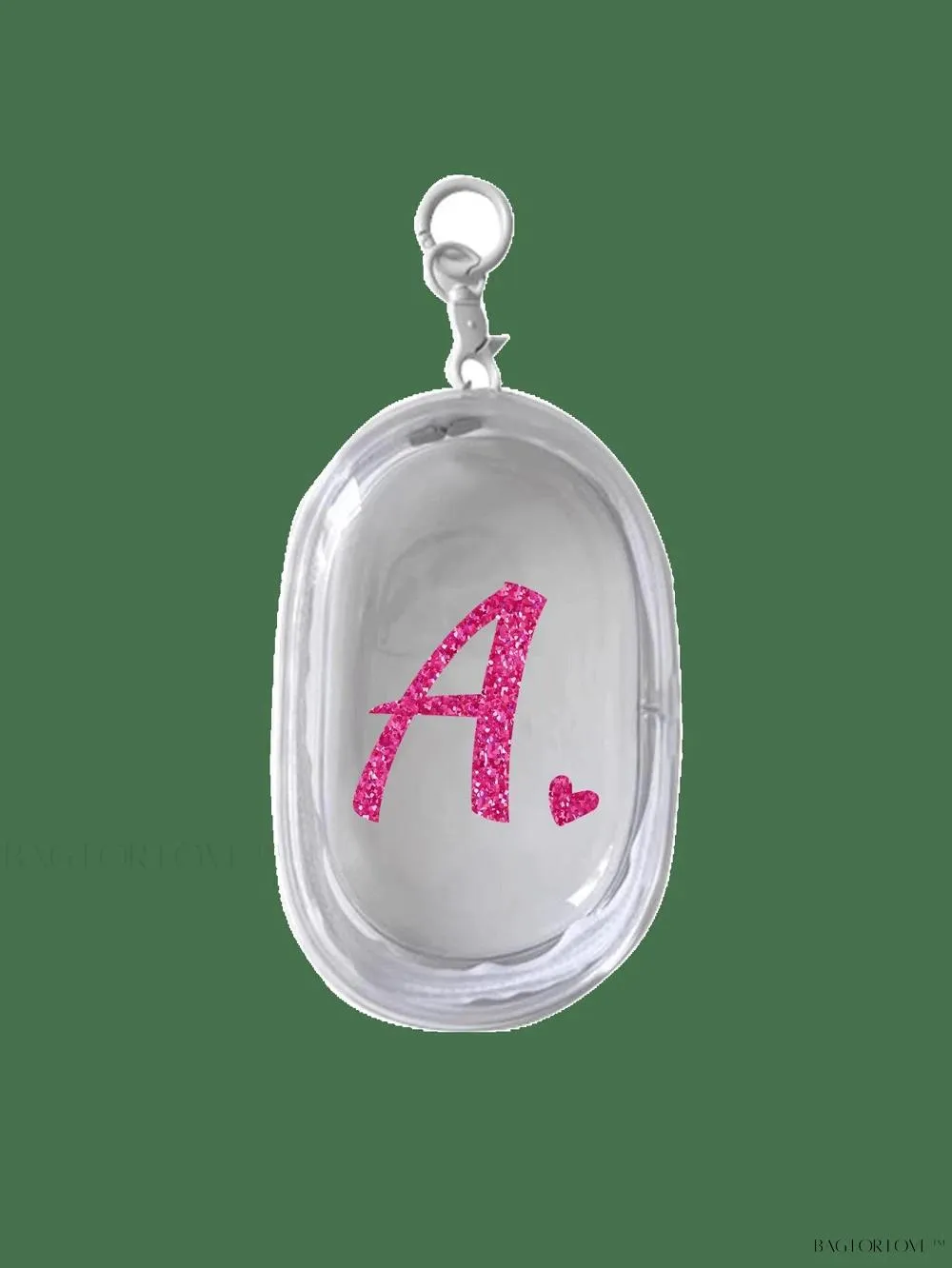 BagForLove - Transparent Travel Essentials Pouch with Zipper Closure