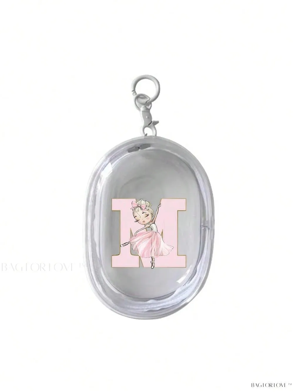 BagForLove - Transparent Travel Essentials Pouch with Zipper Closure