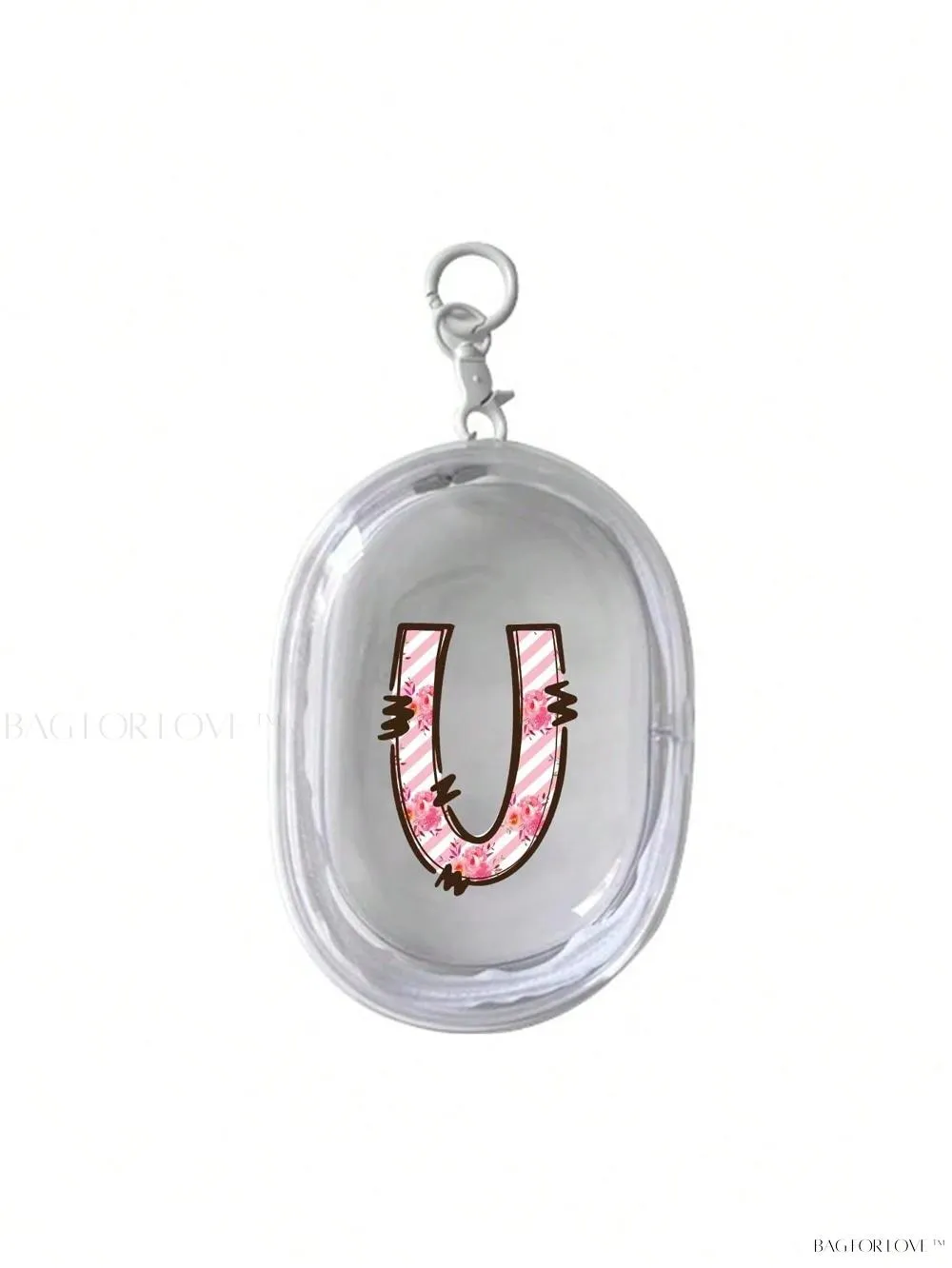 BagForLove - Transparent Travel Essentials Pouch with Zipper Closure