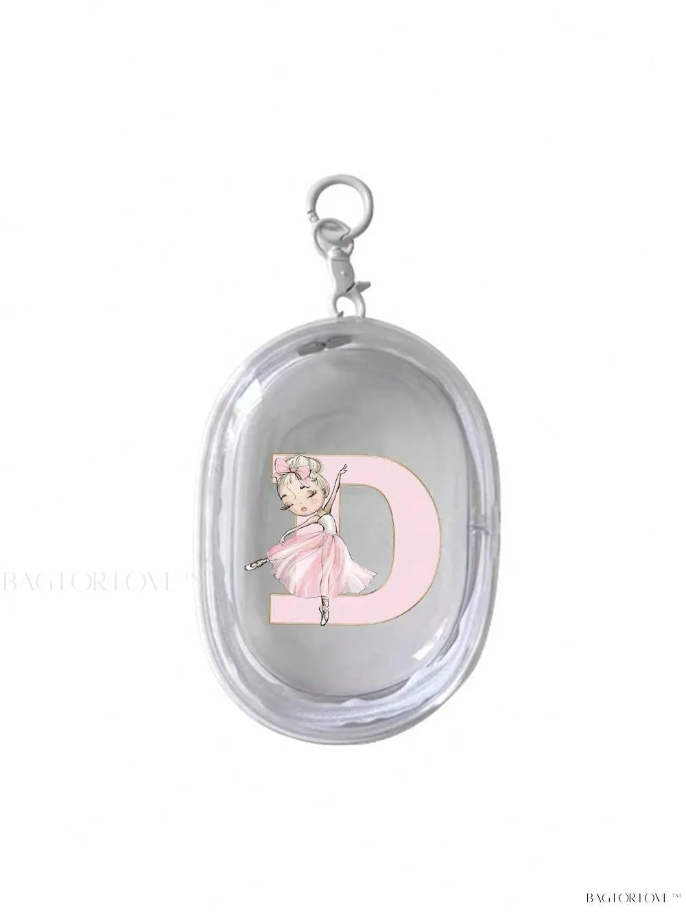 BagForLove - Transparent Travel Essentials Pouch with Zipper Closure