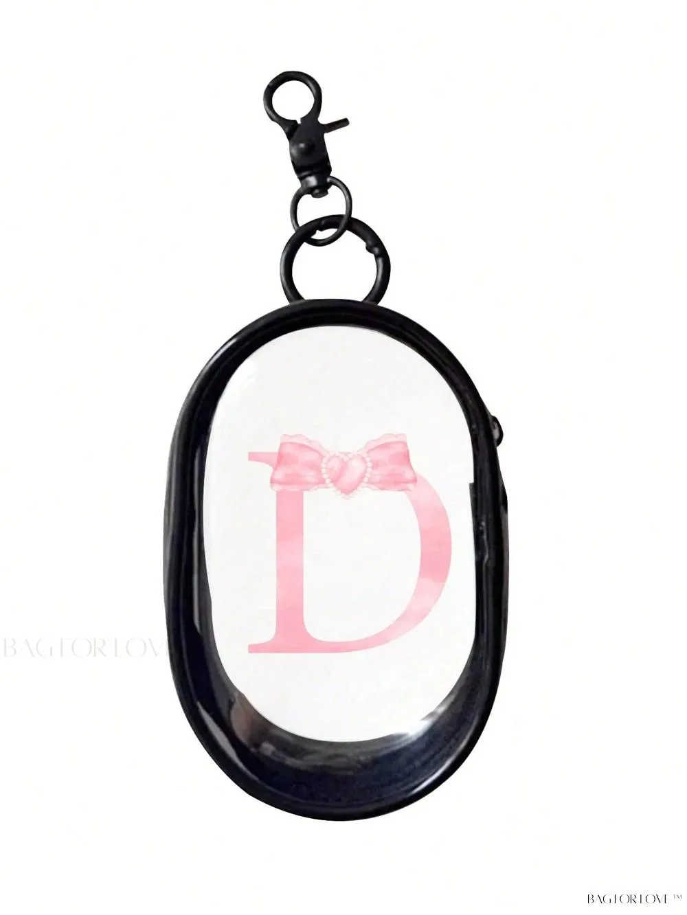 BagForLove - Transparent Travel Essentials Pouch with Zipper Closure