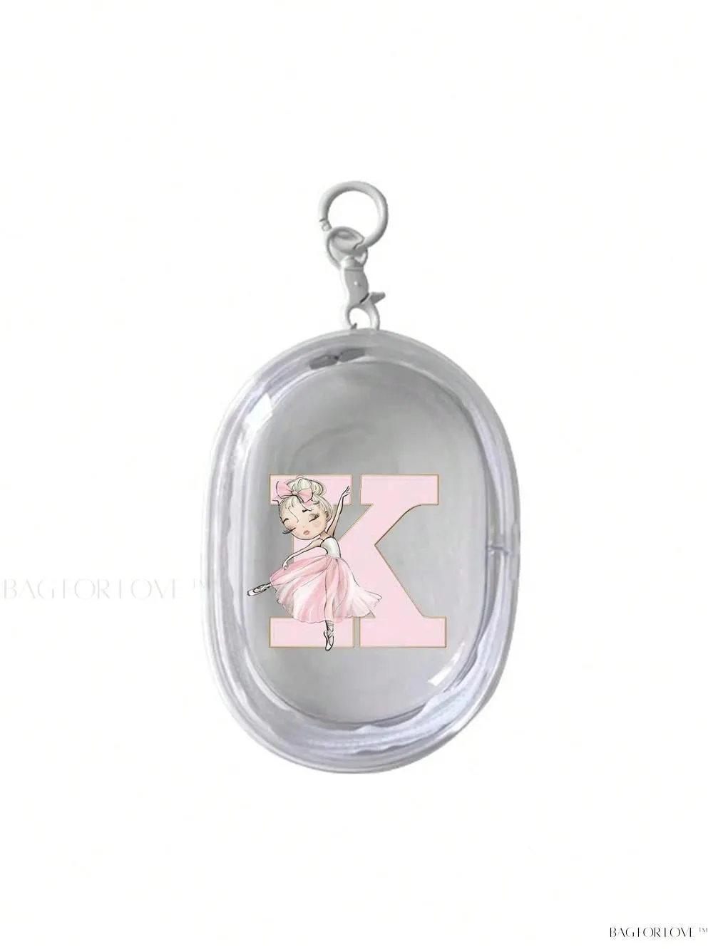 BagForLove - Transparent Travel Essentials Pouch with Zipper Closure