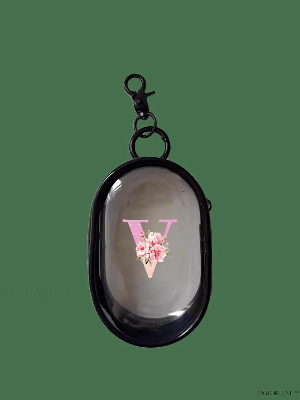 BagForLove - Transparent Travel Essentials Pouch with Zipper Closure