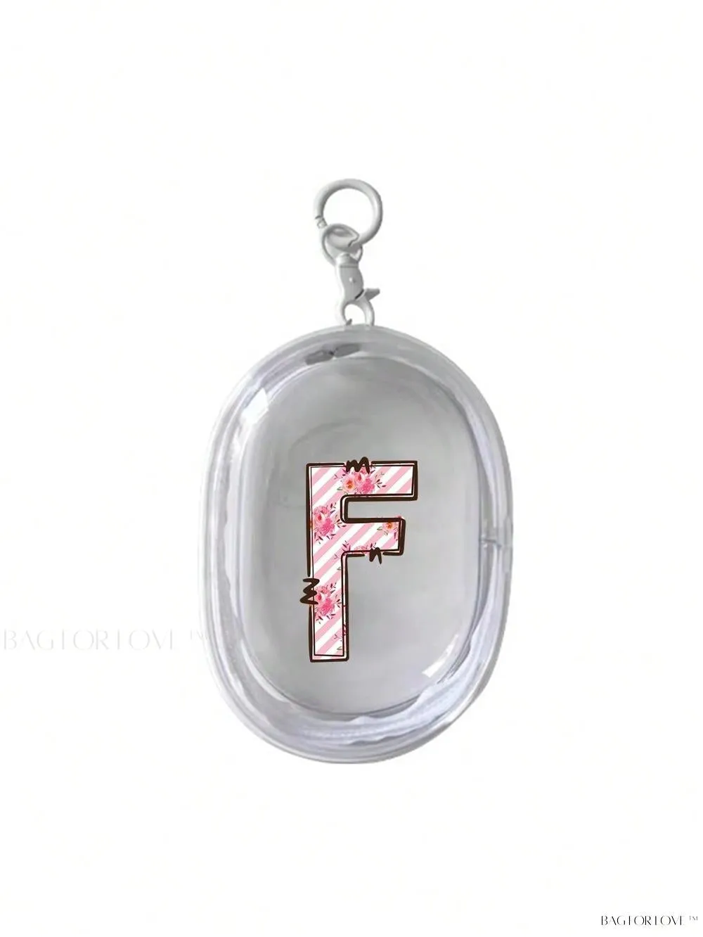 BagForLove - Transparent Travel Essentials Pouch with Zipper Closure
