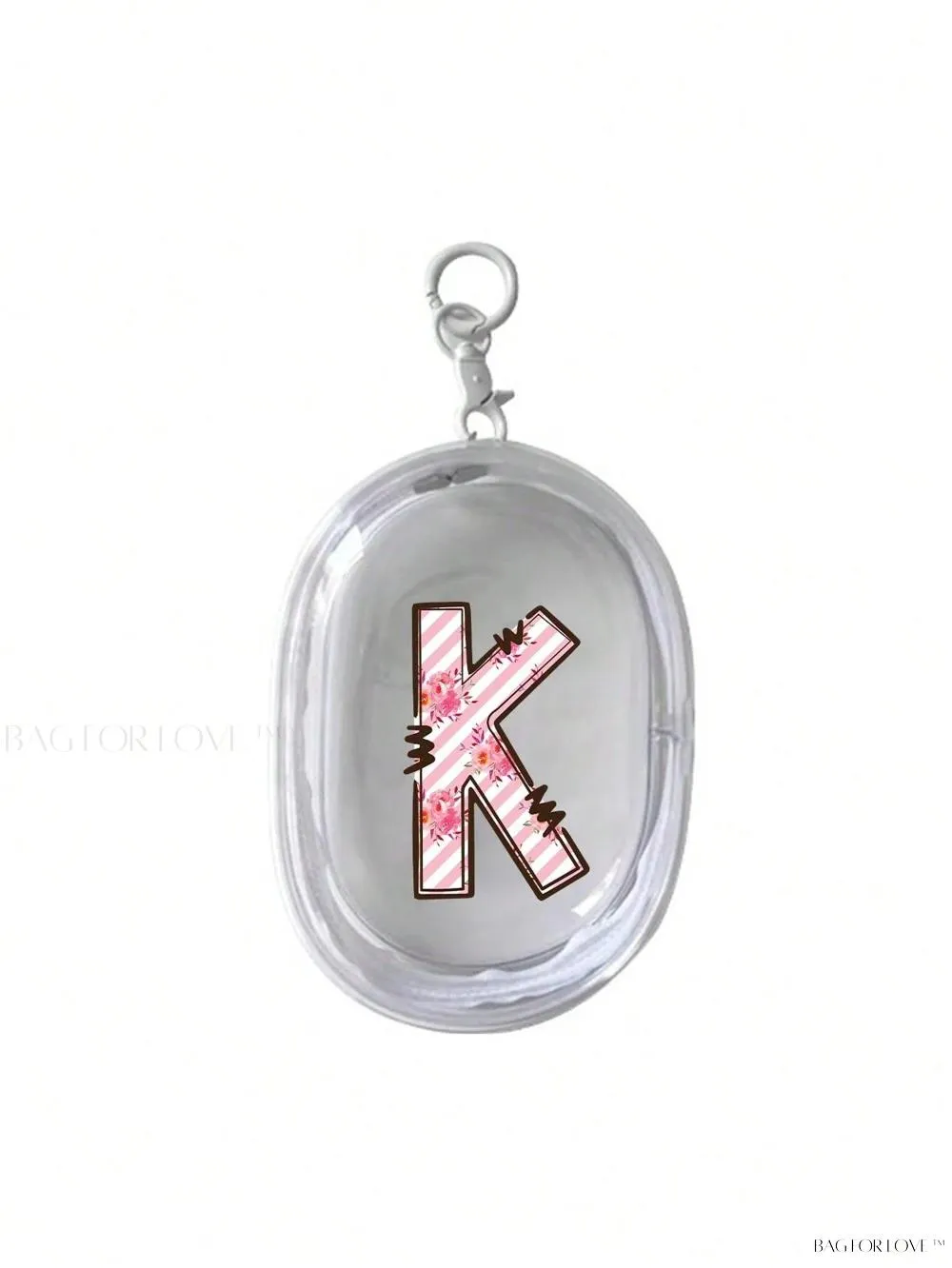 BagForLove - Transparent Travel Essentials Pouch with Zipper Closure