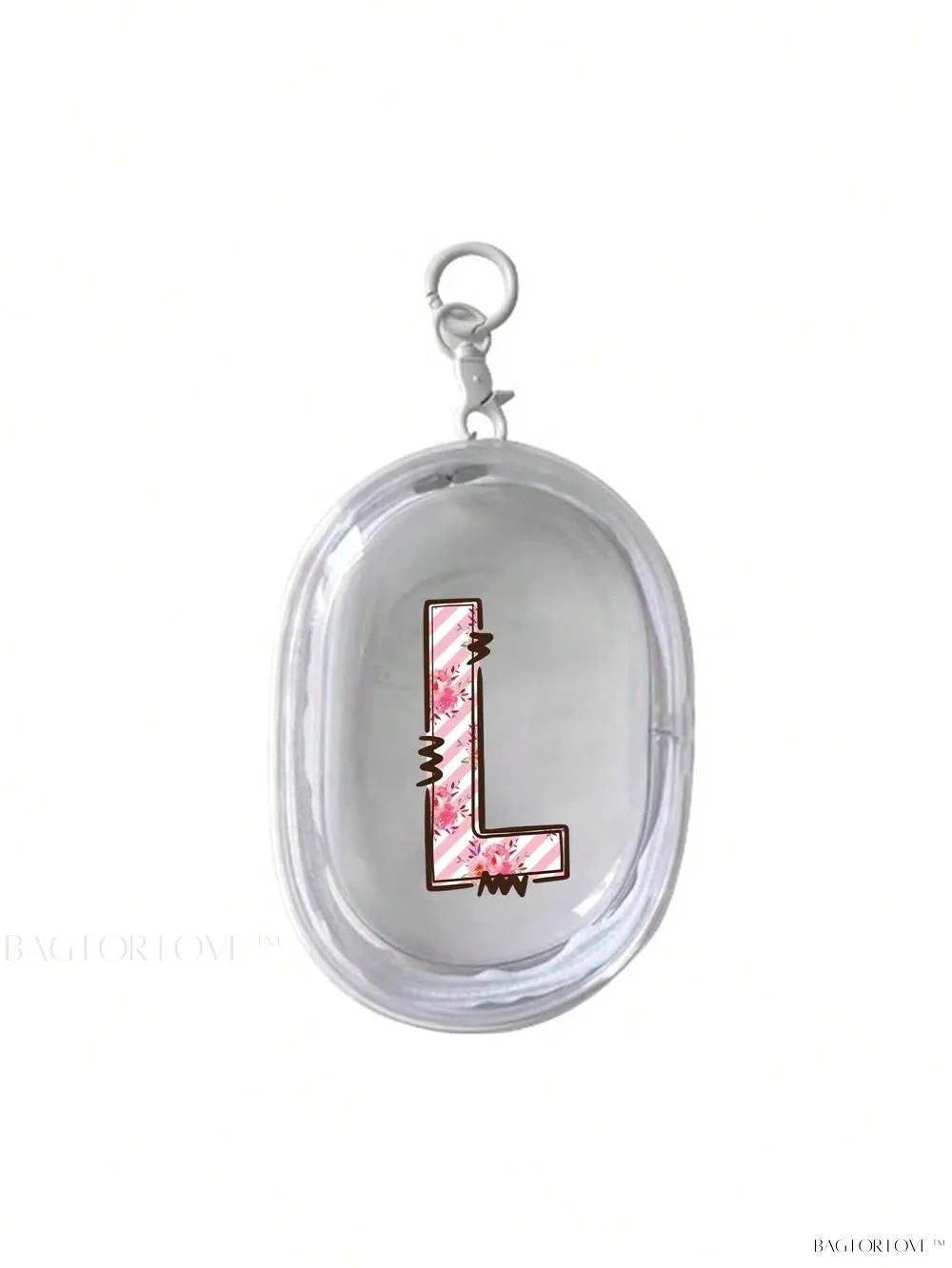 BagForLove - Transparent Travel Essentials Pouch with Zipper Closure