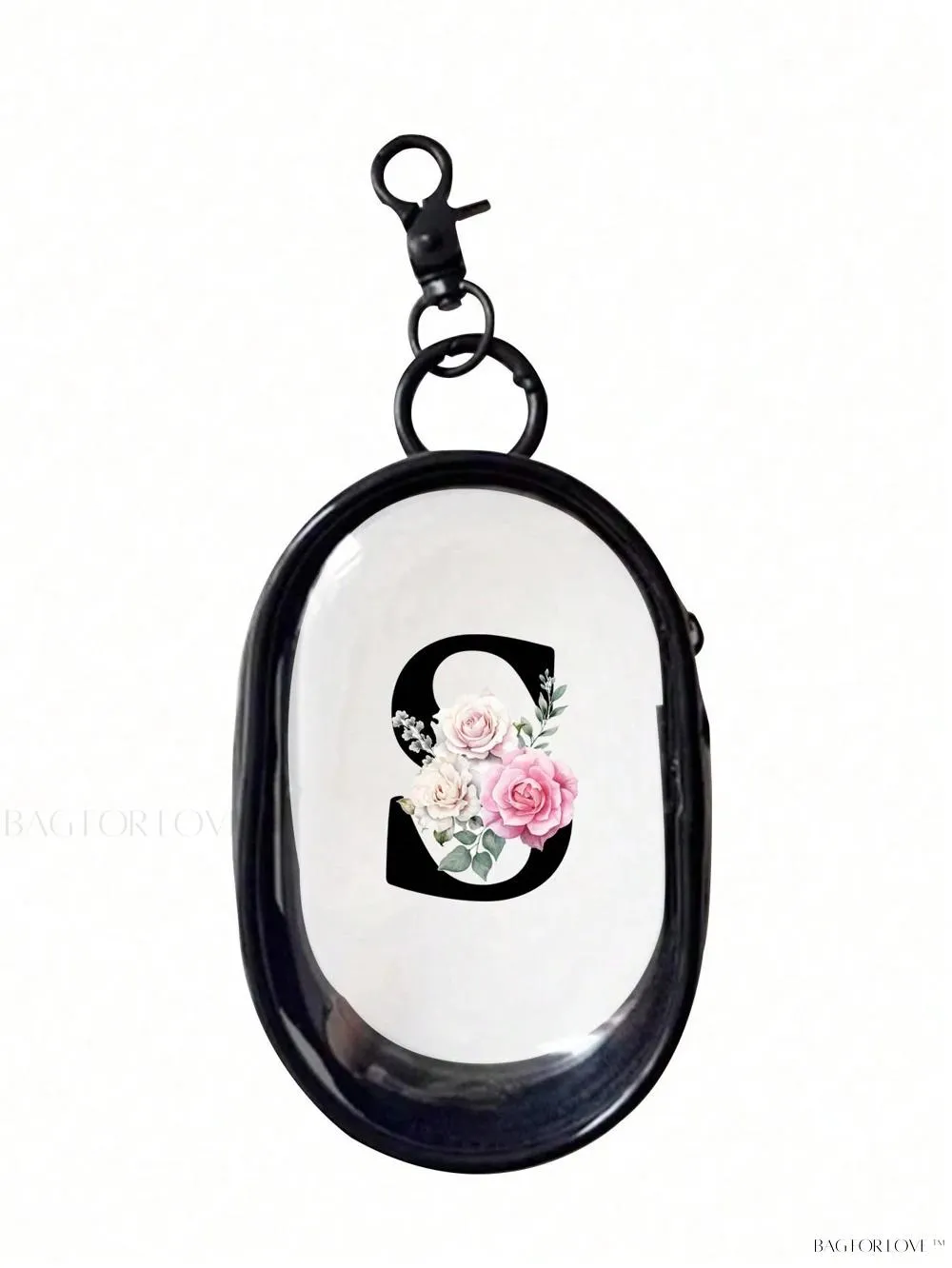 BagForLove - Transparent Travel Essentials Pouch with Zipper Closure