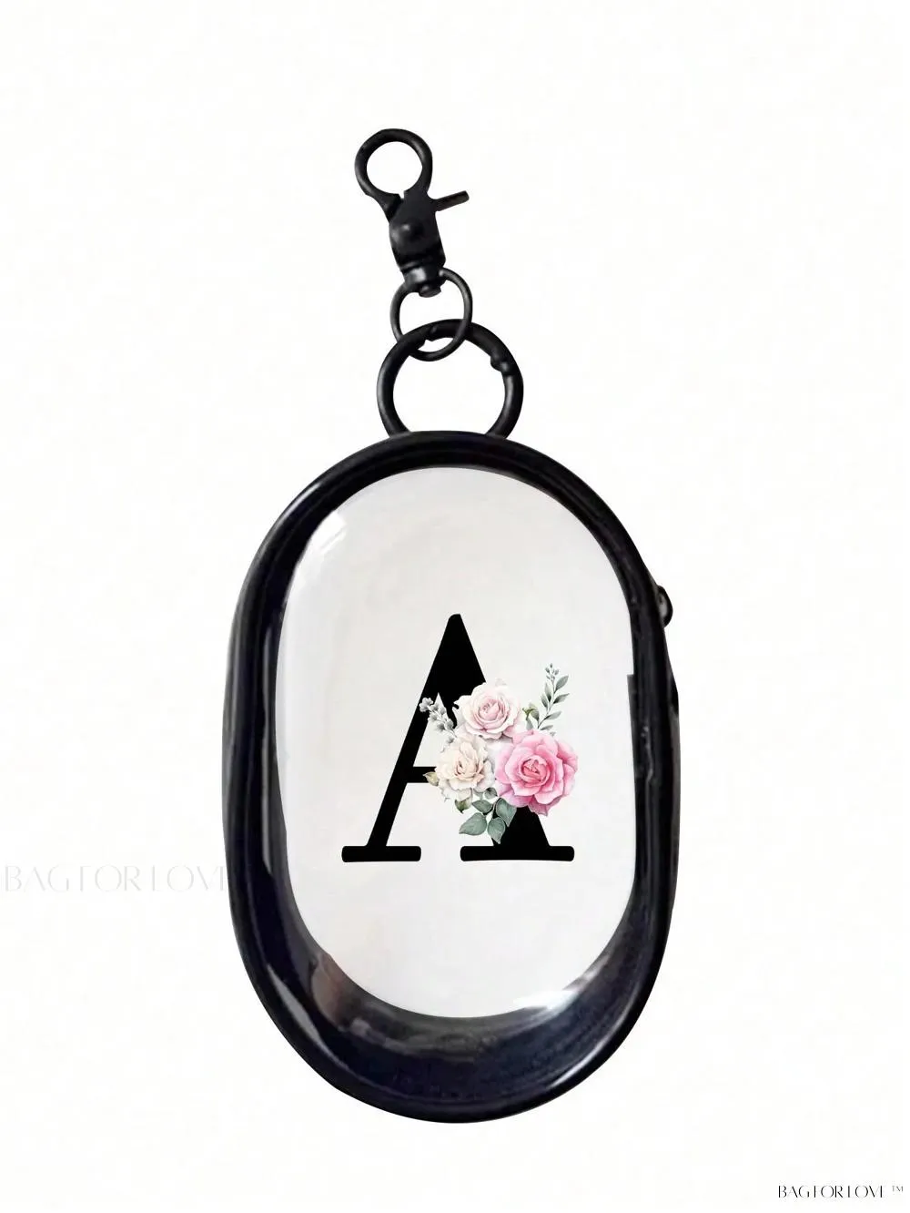 BagForLove - Transparent Travel Essentials Pouch with Zipper Closure
