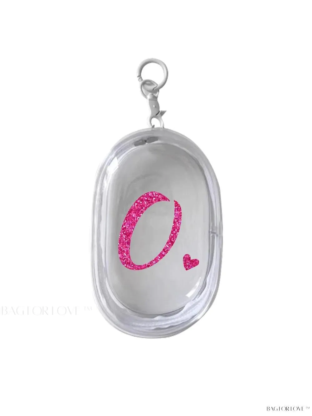 BagForLove - Transparent Travel Essentials Pouch with Zipper Closure