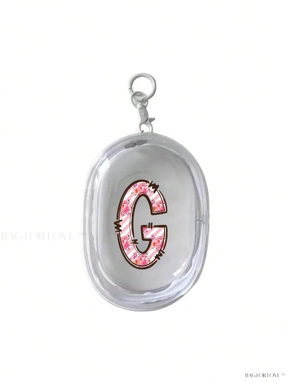 BagForLove - Transparent Travel Essentials Pouch with Zipper Closure