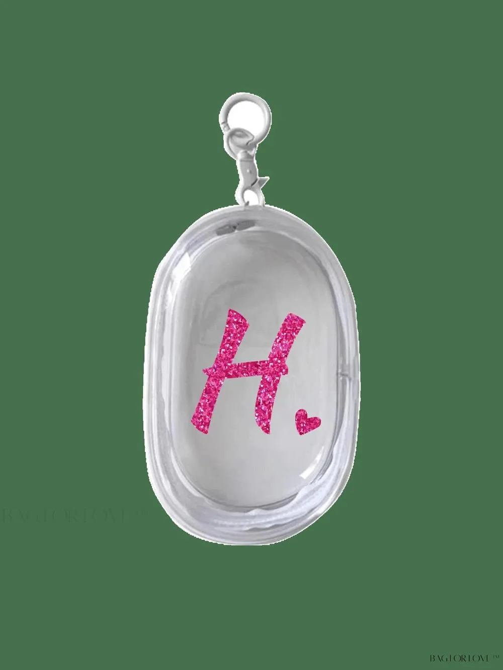 BagForLove - Transparent Travel Essentials Pouch with Zipper Closure