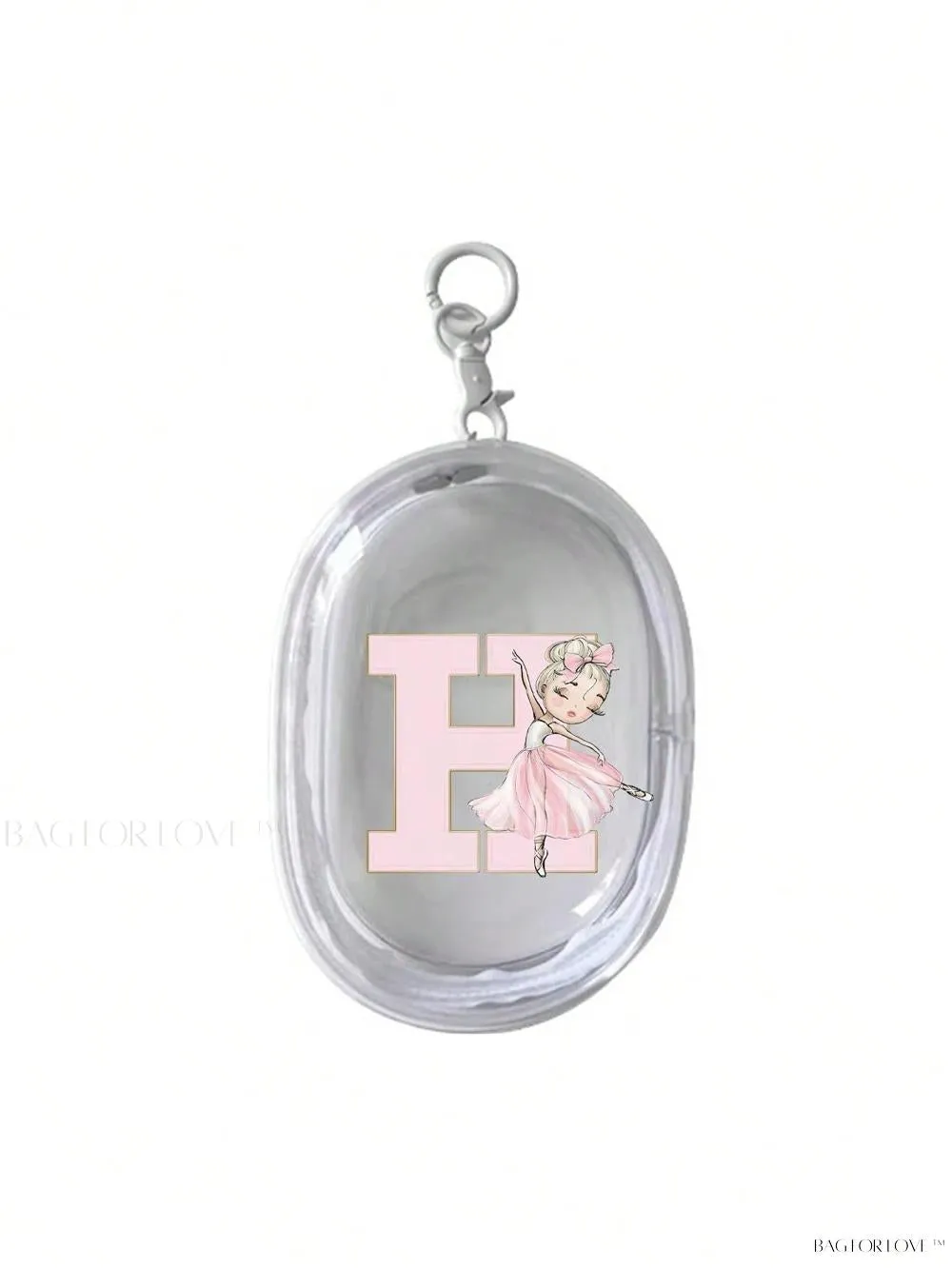 BagForLove - Transparent Travel Essentials Pouch with Zipper Closure