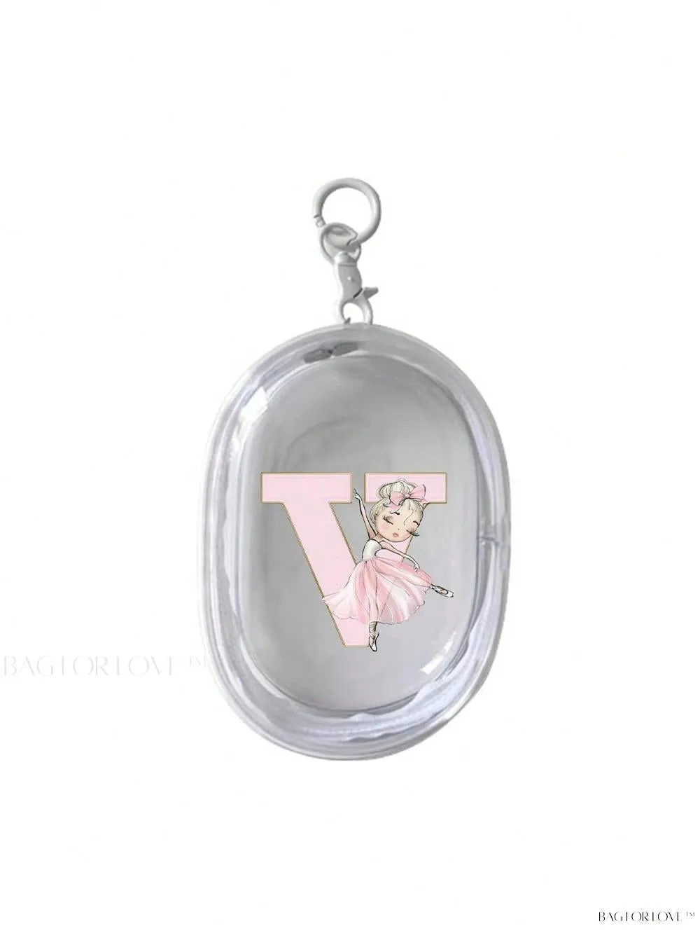 BagForLove - Transparent Travel Essentials Pouch with Zipper Closure
