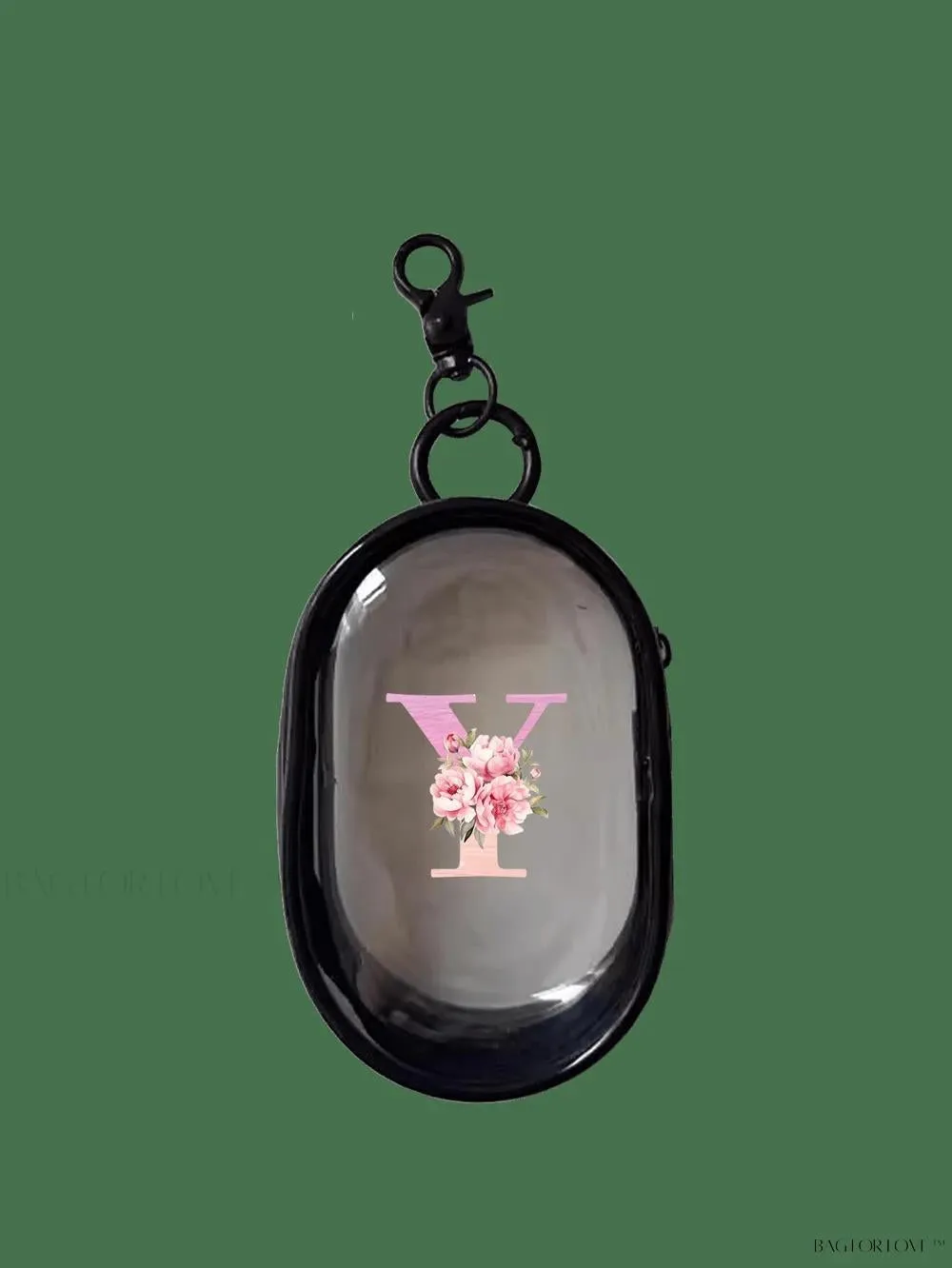 BagForLove - Transparent Travel Essentials Pouch with Zipper Closure