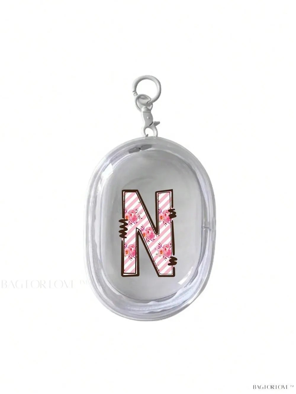 BagForLove - Transparent Travel Essentials Pouch with Zipper Closure