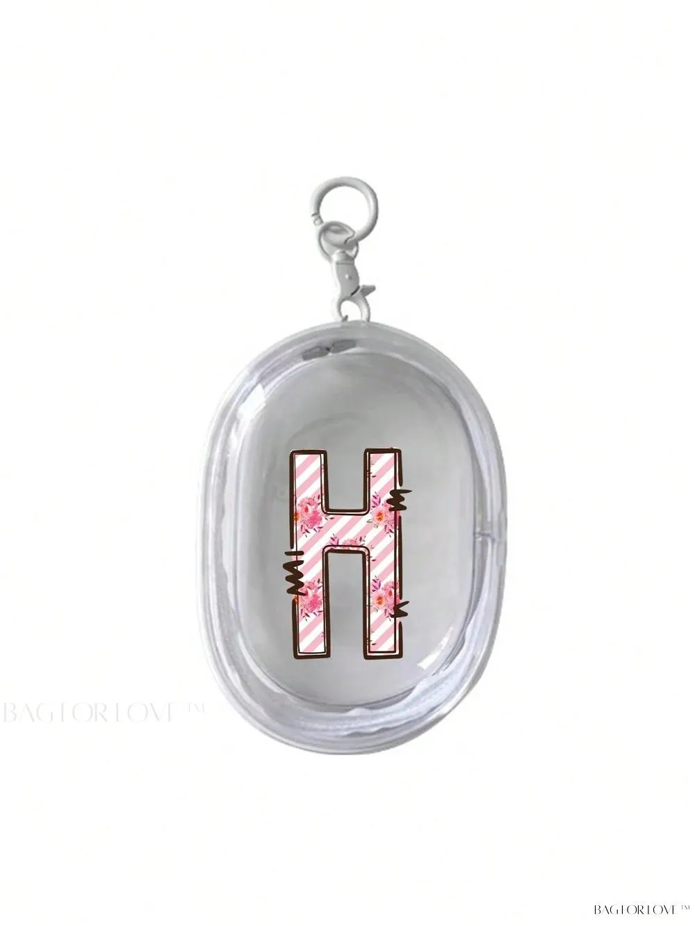 BagForLove - Transparent Travel Essentials Pouch with Zipper Closure