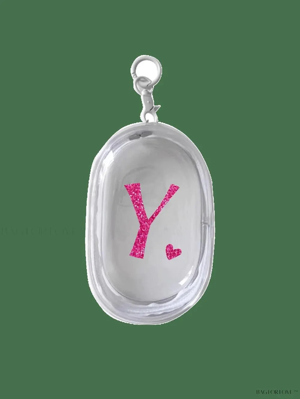 BagForLove - Transparent Travel Essentials Pouch with Zipper Closure