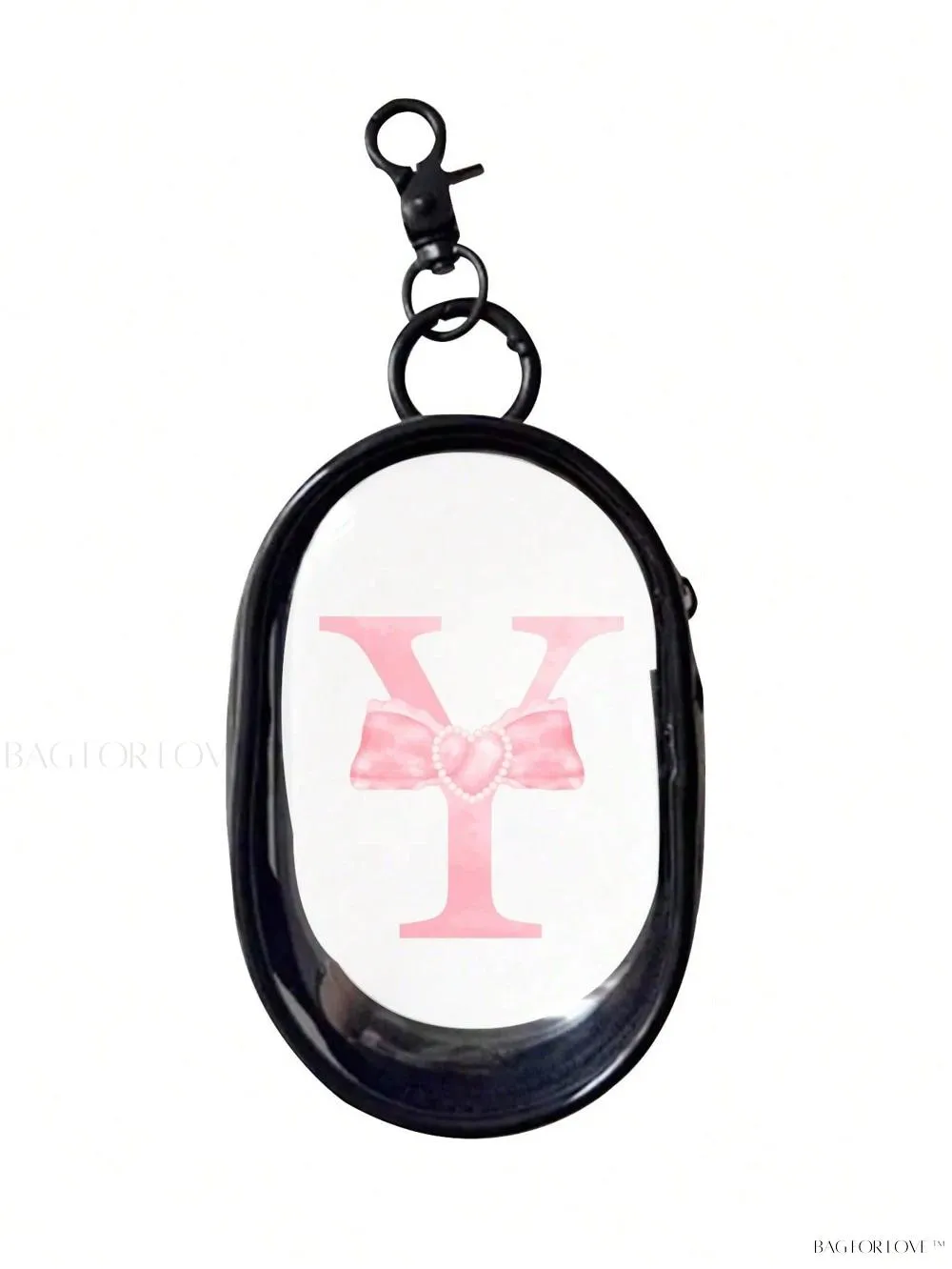 BagForLove - Transparent Travel Essentials Pouch with Zipper Closure