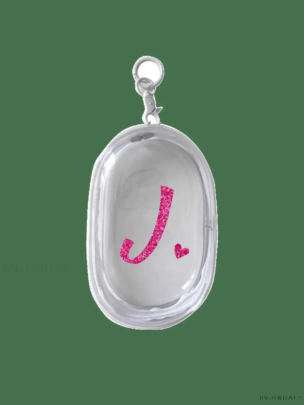 BagForLove - Transparent Travel Essentials Pouch with Zipper Closure